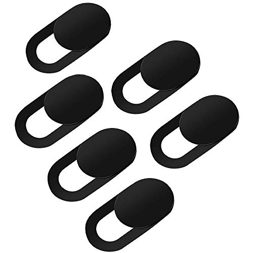 Pack de 6 Cámaras Web, Privacy Guardia Espía Funda Webcam para Ordenador Portátil, Escritorio, PC, MacBook Pro, iMac, Mac Mini, PC, Telefonos