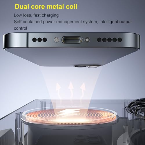 Ventilateur de bureau avec base de chargement sans fil batterie 2400 mAh blanc