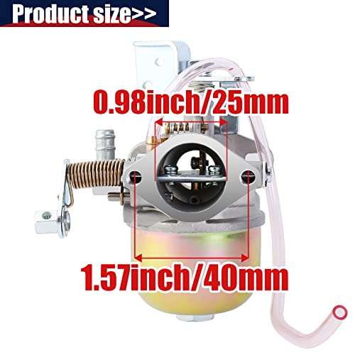 Qazaky Carburetor Compatible With Ezgo Gas Club Car Golf Cart 2-Cycle Stroke Robin Engine Marathon Carb 17563 18342G1 18342-G1 26645-G01 20071G1 20071-G1 26645G01 1981 1982 1983 1984 1985 1986 1987 #TOP2