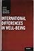 International Differences in Well-Being (Oxford Positive Psychology Series)