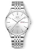 Dies ist ein High End mechanisches japanisches Uhrwerk mit Selbstaufzug, das der Uhr eine stabile Leistung verleiht