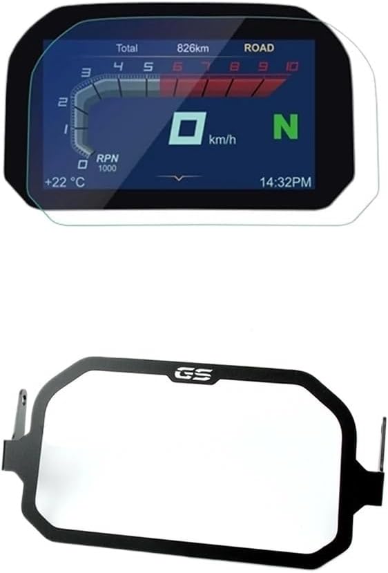 Meter Gauge Cover Shell Frame for R1250GS R 1250 GS R1200GS Adventure LC R1200 GS Screen Cover Meter Anti-Theft Frame Cover Screen Protector Protection