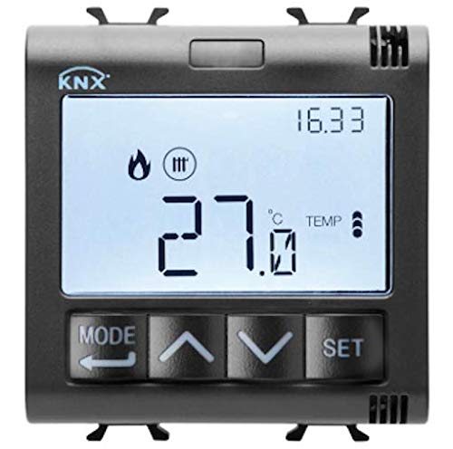 Gewiss Chorus – Termostato Temperatura Knx incasso nero