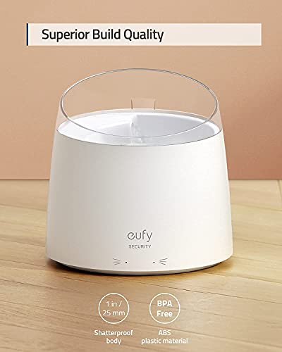 eufy-Pet-Water-Fountain-Cat-Water-Fountain-with-Advanced-Self-Cleaning-System-5W-Powerful-and-Quiet-Pump-Neck-Protection-Design-15-L-Water-Container-Automatic-Drinking-Fountain-for-Cat-and-Dog Dog Water Fountain with Self-Cleaning System