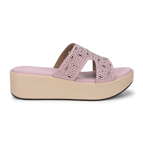 Image of YOHO Comfortable Wedges For Women | Latex Cushioning | Stylish & All Purpose | Vibrant Color | Travel Friendly | Modern Design