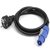 Fiche Schuko vers fiche Seetronic compatible Powercon