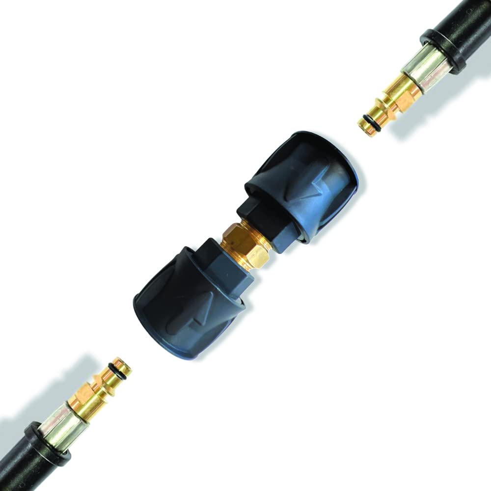 2 chiusure rapide per pistola e idropulitrice per Kärcher Quick Connect con adattatore M22 AG a doppia faccia