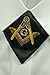 Tie Masonic Cravat Master Mason Square & Compass - The Masonic Exchange