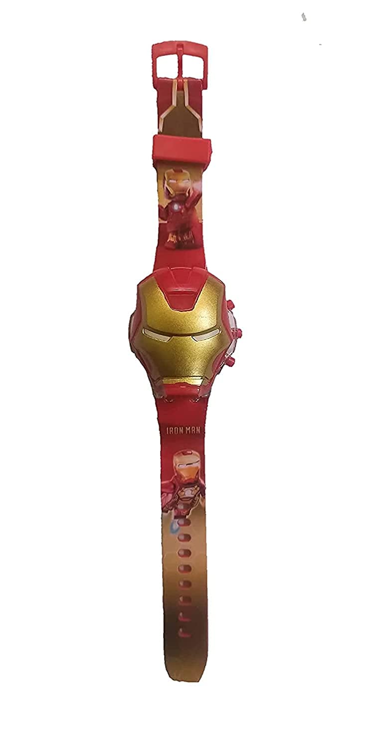 KushJay Ironman Glowing with Muisc Digital Watch for Kids (B09HP71Y69) Amazon Price History, Amazon Price Tracker