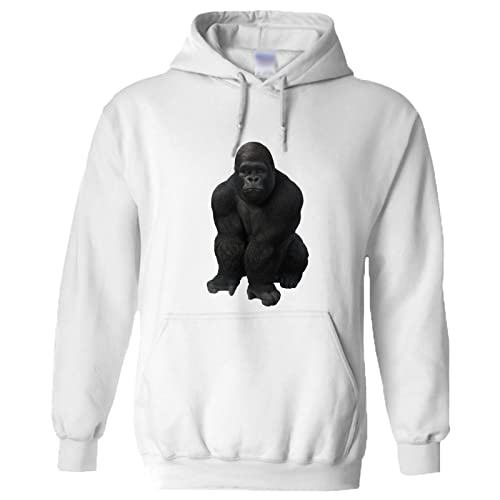 Sweat à capuche blanc gorille pour homme le vêtement idéal pour un style urbain décontracté