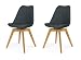 Produktbild Tenzo 2er- Set Stühle, Holz, Anthrazit, 54 x 48 x 82 cm