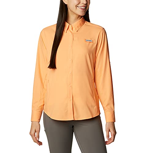 Chemise protection solaire femme Columbia PFG Tamiami II orange