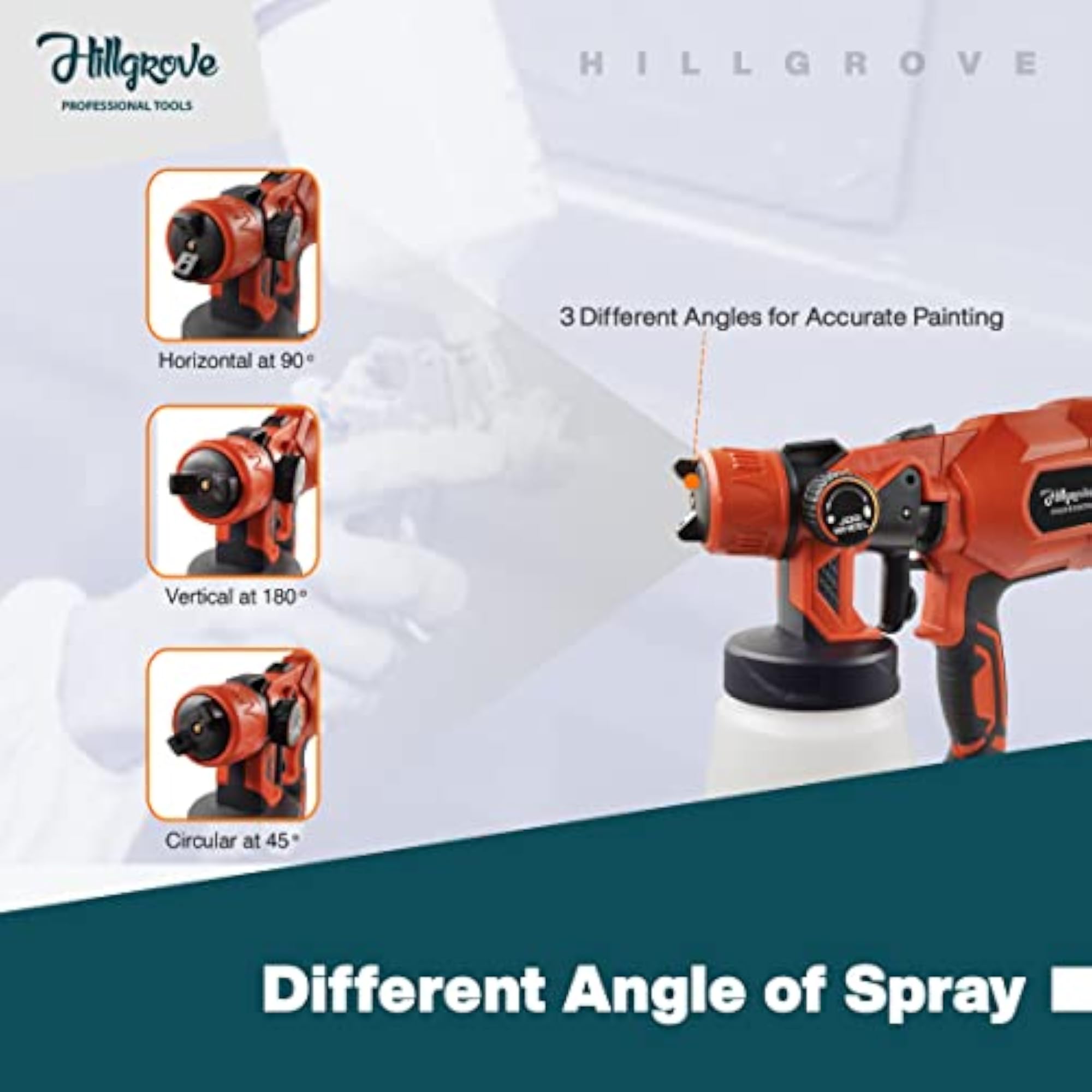 HGCM72M1 Heavy Duty DIY Paint Sprayer Gun