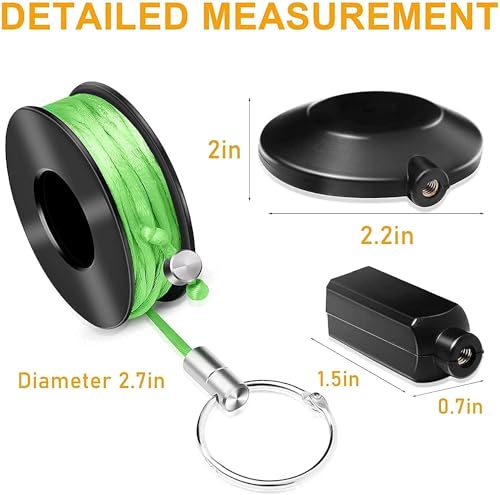 Wiremag Puller,Magnetic Wire Pulling System, Wire Routing Magnet Tool Kit with Handle,Wall Electrical Cable Navigation System,Suitable for Solving Threading Problems
