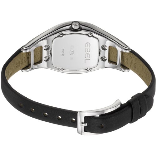 Moonchic Ladies Diamond Pave Dial Black Satin Strap Watch 3157H29/80900302