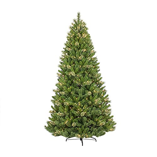 Puleo International 277-TTP-75C6 7.5 Foot Pre-Lit Teton Pine Artificial Christmas Tree cover