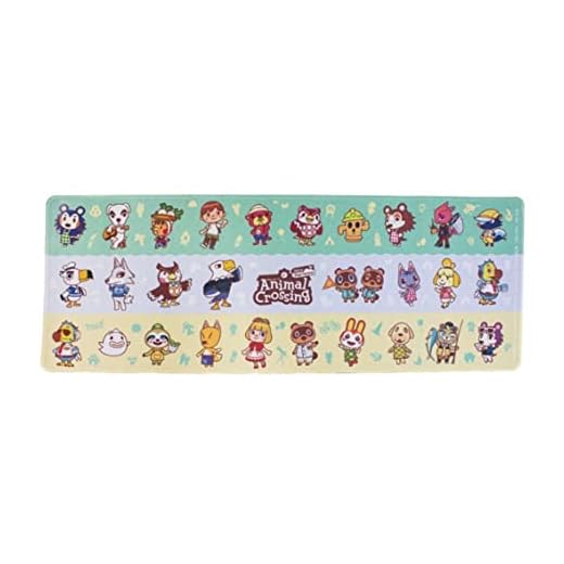 Paladone Alfombrilla de rarton Animal Crossing - Alfombrilla Gaming - Licencia Oficial