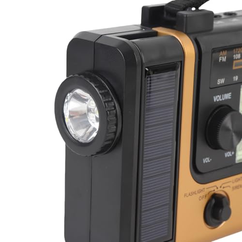 Radio portátil de emergencia solar Matybobe 5.0 AM FM SW miniatura 7