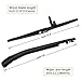 AUTOBOO Replacement For Toyota 4Runner 2003-2009 Rear Windshield Wiper Arm Blade Set-OEM Quality,Long life OE:8524135031