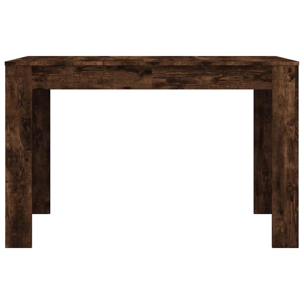 vidaXL Mesa de Comedor, Mueble Mostrador, Mesa de Cafetería Bistró, Mueble para Cocina Restaurante, Madera de Ingeniería Roble Ahumado