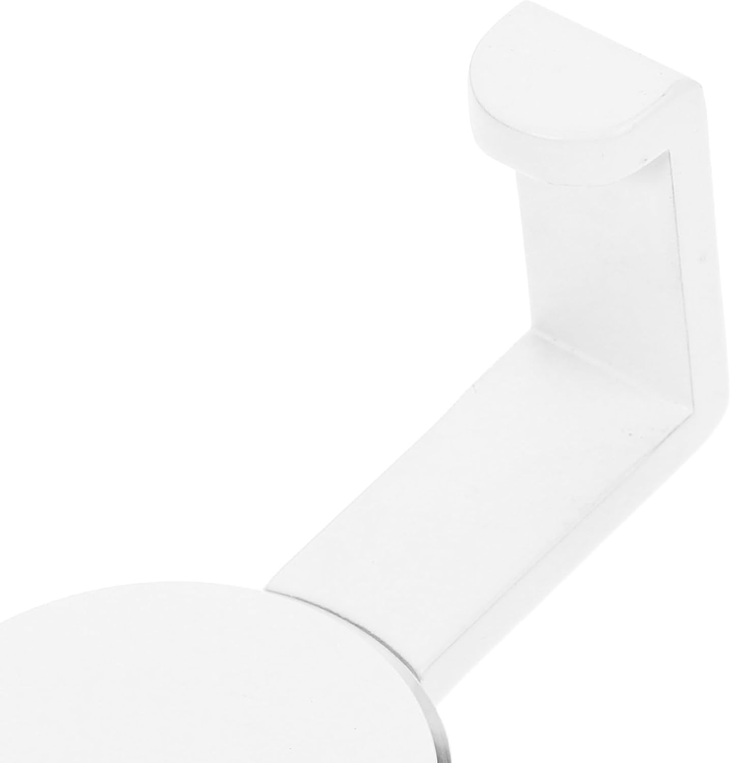 Gadpiparty Wall Mounted Utensil Hooks, Aluminum Alloy, Waterproof, White