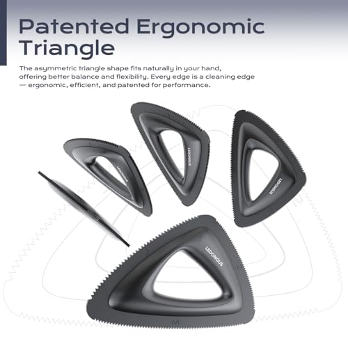 LEDONGUS Pet Hair Remover for Car and Home - Multi-Surface Fur Removal Tool for Car Interiors, Furniture, Couch, Carpet, and Bedding | Portable and Effective Cat & Dog Hair Remover(Obsidian Black) by LEDONGUS - Image 7