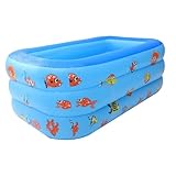 ifundom 1 Pc Colchón De Agua Piscina Infantil Piscina Hinchable Bebe Piscina Inflable Piscinas para Bebes Piscina para Bebes Piscina para Niños Bañera Inflable Juguete De Piscina Blue