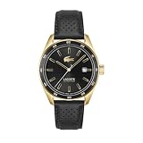 Lacoste Boston 2011378 Black Leather Watch