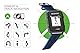 Sigma Sport iD.FREE GPS Multisport-Uhr für Outdoor und Navigation, Smart Notifications, Geocaching, Pulsmessung am Handgelenk, wasserdicht, inkl. Fahrradhalterung
