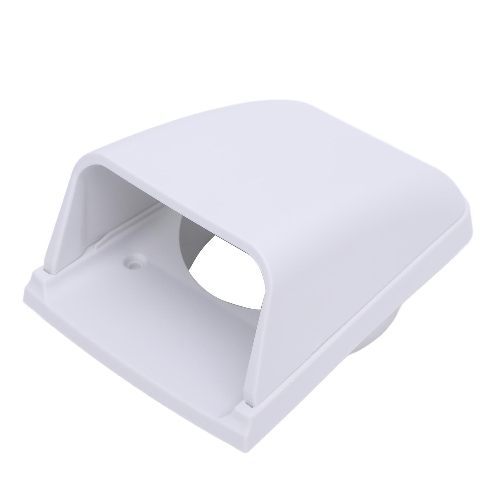 Haofy Marine Intake Cowl Ventilator,3in Air Vent Cover Stylish Look Enhanced Airflow,High Strength ABS Material for RV Yacht,Easy to Install, 8.6cm Hole Size, Suitable for RV, Boat,