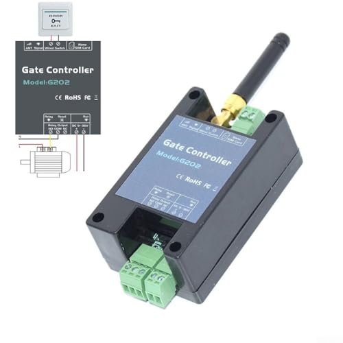 Ouvre-portail sans fil 4G GSM avec contrôle d'accès à distance,