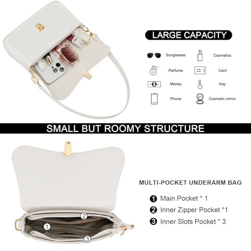 Image of KKXIU Small Shoulder Bag for Women Cute Hobo Handbags Mini Clutch Purses