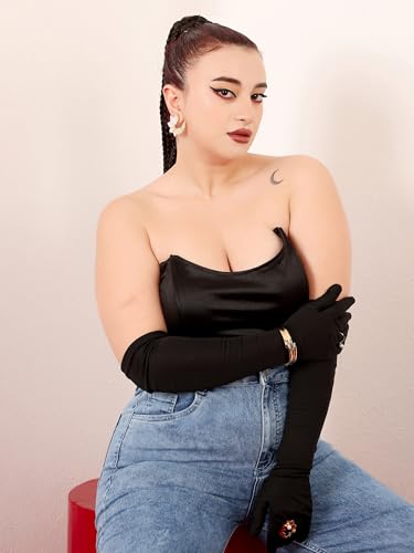 Image of Miss Chase A+ Women's Wide-Leg High Rise Regular Stretchable Denim Jeans