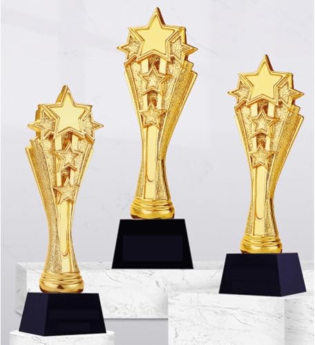 Star Trophy Awards Ouro Troféus Recompensas Prêmios vencedores Troféu para competições para crianças