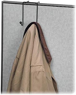 Fellowes FEL75510 Wire Partition Additions Double Coat Hook (75510)