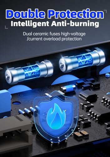 Westobig WB-2C53P [2C53P Plus Upgraded With Carrying Case]3In1 Oscilloscope/Multimeter/Dds Signal Generator Tablet Touch Screen Portable Digital Automotive Oscilloscope 2 Channel 50Mhz Bandwidth 250Ms/S Counts thumb #3