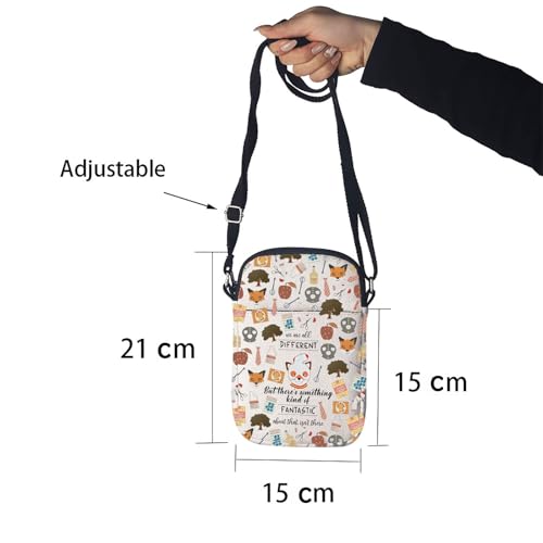 Fox Movie Inspired Gift Fox Quote Crossbody Bag for Movie Lover2
