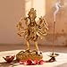 GURU JEE™ Brass Statues Hindu Goddesses Maa Kali Standing Pooja Mandir Gifts for Home