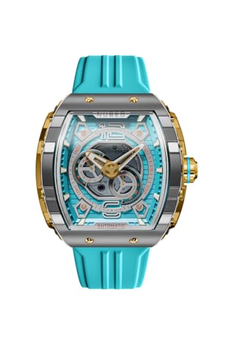 Montre automatique Magellan Nubeo 24h boîtier robuste en acier et finitions luxe