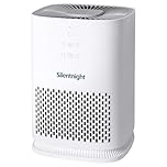 Silentnight Airmax 800 Air Purifier - Ultra Quiet Air Purifier for Home Bedroom with 2 Stage H13 HEPA Filter Removing 99.9% of Particles - 4 Speed Settings, Built In Timer and Sleep Mode