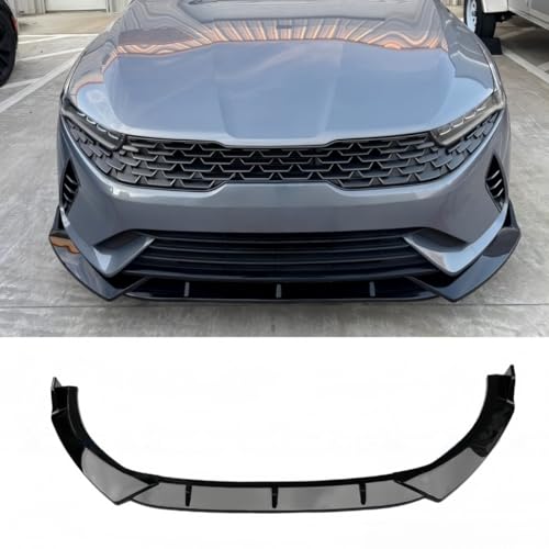 Front Lip Splitter Fits Kia K5 EX LX LXS GT GT-Line 2021-2027, Gloss Black by Oasiland - Used condition - Image 8