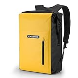 【Rücksichtsvolle Details】 Eine wasserdichte Außentasche mit Reißverschluss bieten Platz für kleine Gegenstände wie Handy, Schlüssel und Brieftasche, die Sie unterwegs schnell herausnehmen können.