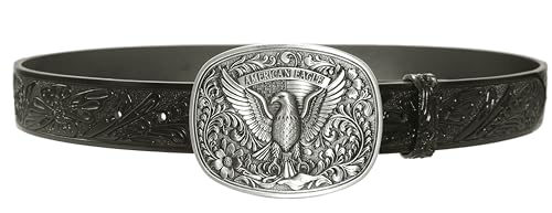 Image of Moranse Cross Cowboy Kneeling Prayer Horse Zinc Alloy Belt Buckles