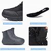SHULOOK Men's Snow Boots Waterproof Warm Fur Lined Winter Hiking Boot Non-slip Outdoor Ankle High-top Shoes Work Hiker Trekking Trail