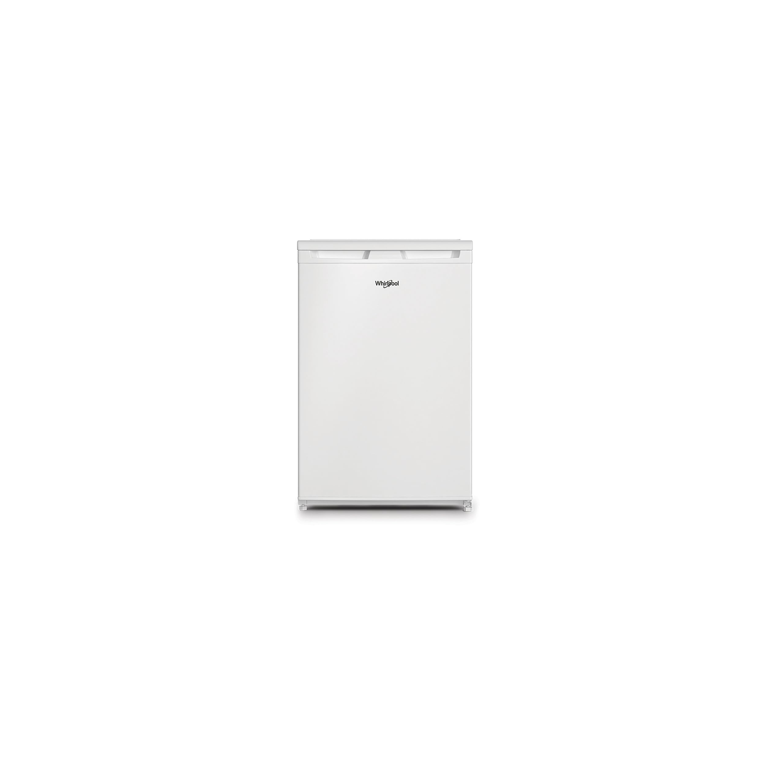 Whirlpool W55V1 112W – Frigorifero Monoporta 114 Litri, Libera Installazione, Sotto Tavolo, Statico, Classe E, Porta reversibile, Congelatore 13 L, Illuminazione LED – Bianco 84 x 54 x 59 cm (AxLxP)
