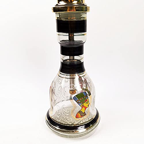 Rteanb Arabisch-Haken-Set Ägyptisch-Stil Kupfer-Hukahn-Schaffell-Tube-Hukahn-Zubehör Shisha für bessere Shisha-Hukahn… – Bild 6