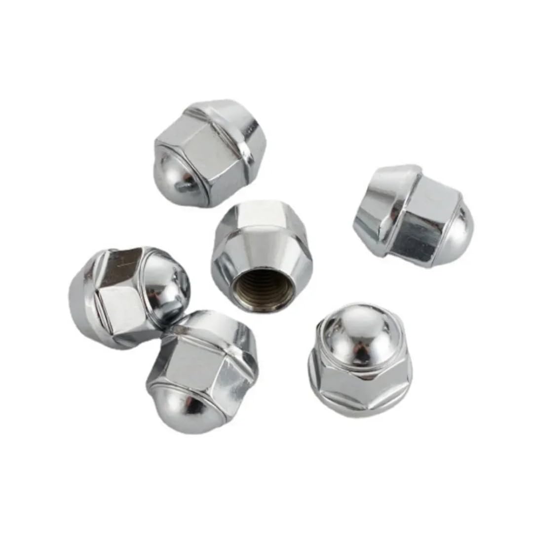 Nakrętki do Kół dla Chang An New Energy, 20 szt. nakrętek kół M12x1,25, sześciokątnych, 19 mm, grubość 26 mm