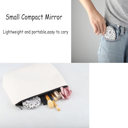 Espejo compacto redondo para maquillaje FAADBUK miniatura 6
