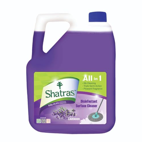 Shatras 5Liter Lavender Disinfectant Surface & Floor Cleaner...