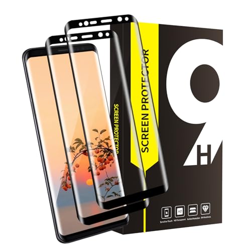 Bodyguard 2 Stück Schutzfolie für Panzerglas für Samsung Galaxy S8, Vollständige 3D-Gewölbte Anti-Kratzer HD-Klar Bläschenfrei Samsung S8 Bildschirmschutz, Hohe Empfindlichkeit Anti-Dreck S8 Schutzglas